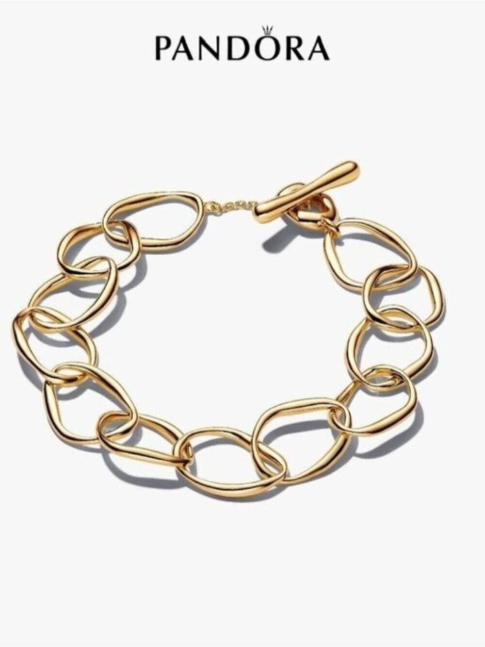 Pandora Organically Shaped Link Bracelet